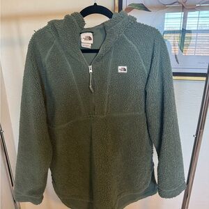 The North Face Olive Sherpa Jacket